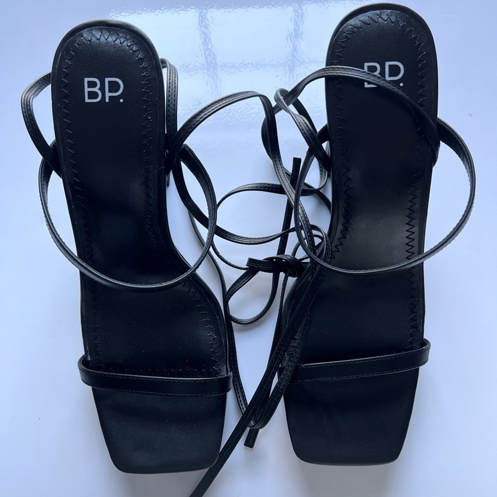 BPNetta sandals/slides with ankle strap